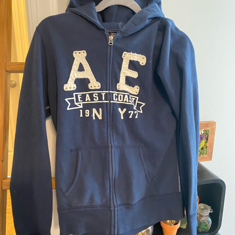 American Eagle Outfitters Navy Hoodie